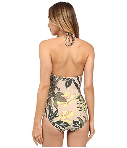Vince Camuto Women's Flower One Piece Swimsuit, Crete Sand Dune, 10 #TOP2