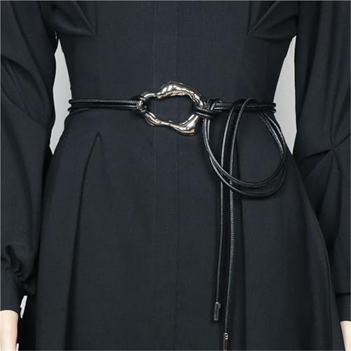 Chaîne de taille en cuir tressé à la main, un bijou de corps bohème chic - 4