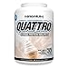 Magnum Nutraceuticals Quattro Protein Powder - 4lbs - Vanilla Ice Cream - Pharmaceutical Grade Protein Isolate - Lactose Free - Gluten Free - Peanut Free