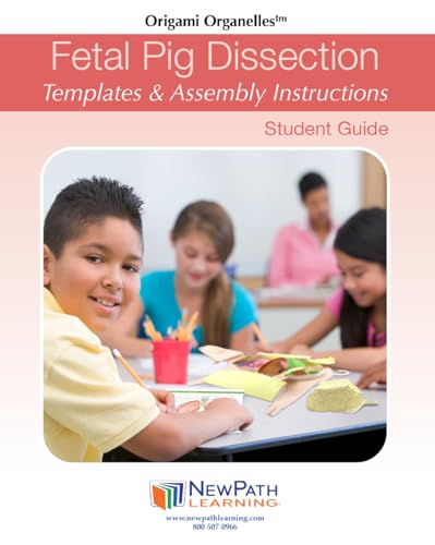 Image of NewPath Fetal Pig Dissection 3-D Paper Model Making Kit, Set /5 Full-Color, Paper Model Templates & Teachers Guide (24-7740)
