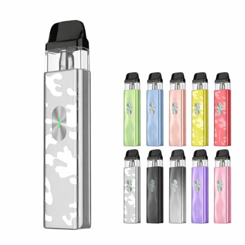 �x�p���b�\ XROS 4 Mini Pod System Kit 1000mAh 3ml �N���X4 �~�j �|�b�h �d�q�^�o�R Vape �x�C�v �X�^�[�^�[�L�b�g �j�R�`���t���[ (Camo Silver)