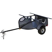 SylvanSport GO Easy Ultimate Trailer for Kayaks, Bikes, ebikes, SUPs & More | Hitch Trailer for Cars & Trucks | For towing kayaks, canoes, SUPs, surfboards, ebikes and bikes
