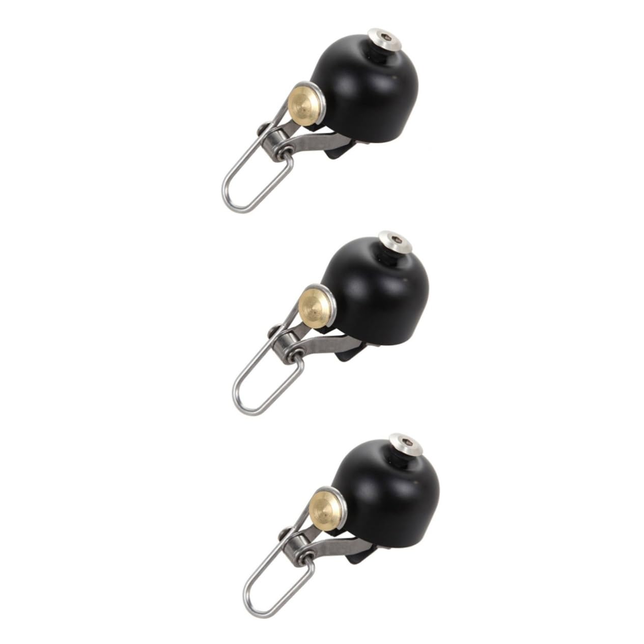 POPETPOP Glocke Fahrradklingel Kupfer ich Erwachsene Schild Black