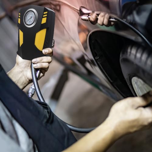 Compresor de aire portátil ABS para neumáticos de coche y juguetes inflables 4