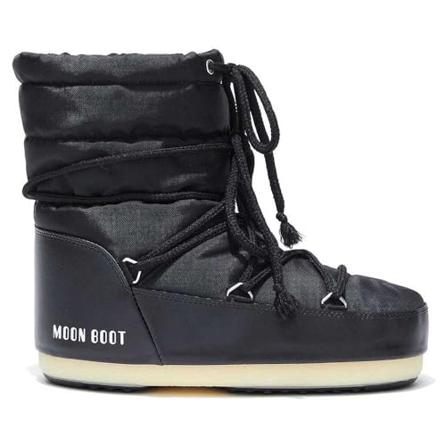 Moon Boot Light Low Women's Icon Low Nylon Boot (Schwarz, EU 42)