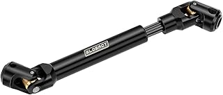 EPINON Stainless Steel Driveshaft Heavy-Duty Drive Shaft for TRX4 Axial SCX10 90046 AXI03007 Redcat Gen 8 RC 1/10 Crawler Car Upgrade Accessories (96-131mm)