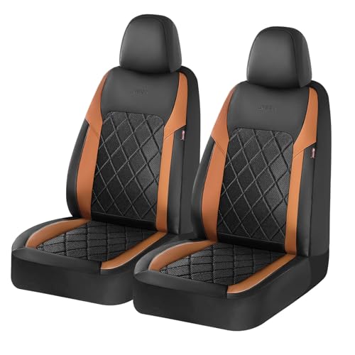 Coverado Car Seat Covers, Front Seat Covers, 2 Front Automotive Seat Cover, Mesh Breathable Seat Protectors, Universal Fit for Most Cars by Coverado - Used condition - Image 7