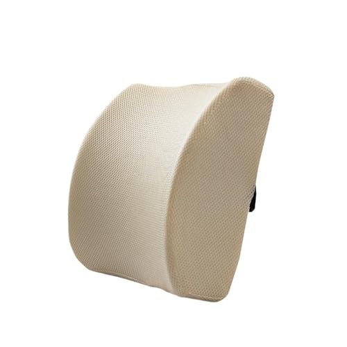 DKIUGL Office Chair Lumbar Support Pillow Car All season Breathable Polyester Pad
