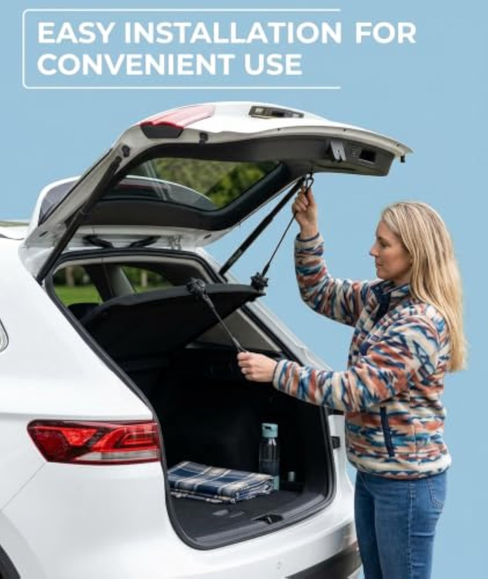 8-Piece Car Parcel Tray String and Rear Parcel Tray Replacement