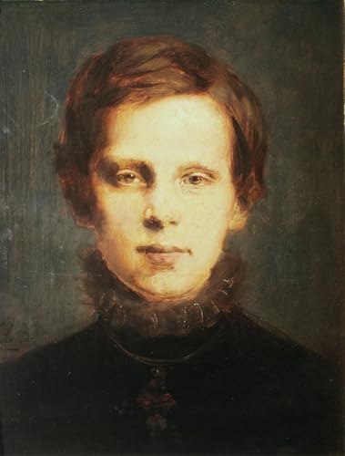 Seraph Von Lenbach Portrait d'exception sur toile de lin imprimée