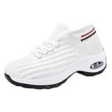 Damen-Sneaker, Orthopädische Schuhe, leicht, ohne Schnürsenkel, Tennis, Komfort, Outdoor, Jogging, Sport, Fitness, Gym, athletisch, atmungsaktiv, Luft, Laufen, Laufschuhe, Air-Cushion für Frauen, modische Sneaker, Sport, Athletisch, Laufen, atmungsaktiv, niedrig, bequem, leicht, Sneaker, Laufschuhe, Damen, Sneaker, Orthopädische Schuhe Leicht ohne Schnürung. Tennisschuhe, bequem, Outdoor, Jogging, Sport, Fitnes