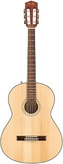 Fender CN-60S Nylon Acoustic Guitar, Walnut Fingerboard, Natural