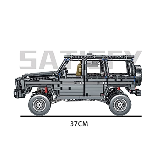 xSuper Technik Offroad Auto, 1850 Klemmbausteine Bausteine Geländewagen Auto Buggy Modell, SUV Modell Bauset für Kinder… – Bild 6
