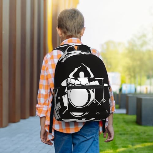 Sac à dos enfant confortable imprimé batteur pour écolière