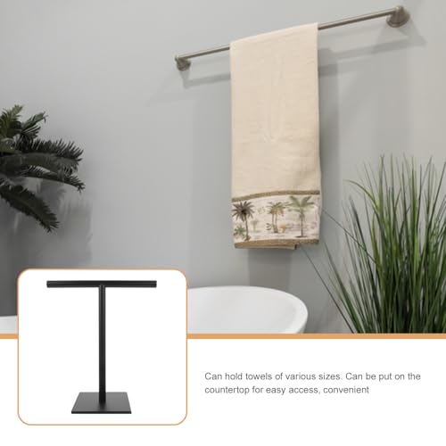Porte-serviettes de T sans perçage pour optimiser le gain de place - 4