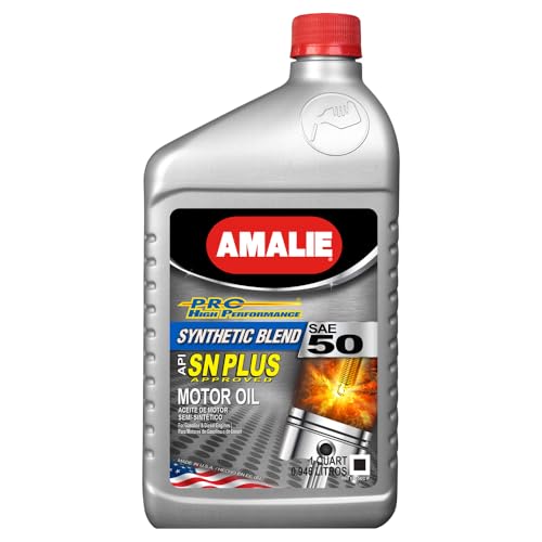 Amalie aceite sintético mezcla 50W 1Qt botella