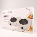 Grunkel - EHP-215 - Hornillo Eléctrico de Doble Placa de 155mm. Cocina...