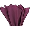 Burgundy Tissue Paper 20 Inch X 30 Inch - 48 Sheet Pack Premium Quality Gift wrap Tissue Paper A1 bakery supplies Made in USA
