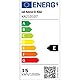 kalb | 80cm LED Badleuchte Badlampe Spiegellampe Spiegelleuchte 230V, schwarz (warmweiß)