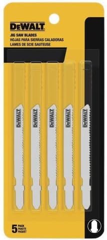 Dewalt 3" 36 TPI Metal Cutting T- Shank Jig Saw Blades - DW3778-5 [Misc.]