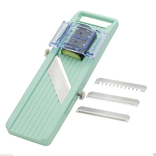 New Mandoline Slicer New Benriner Japanese Mandoline Slicer Green Made In Japan By Vv Brother's Store #TOP1