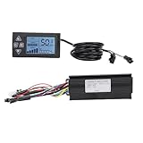 MechKit E-Bike Brushless Motor Controller Kit, 36V 48V 750W 1000W 30A 3 Modus Sinuswellen Controller mit S861 LCD Anzeigefeld, für Elektrofahrrad