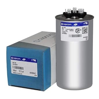 Trane/American Standard OEM Capacitor - CPT00657 / CPT-0657-50/12.5 x 440 Round