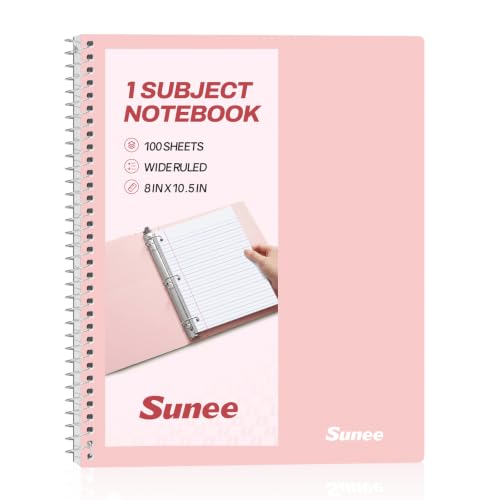 SUNEE 1-Subject Wide Ruled, 100 Sheets