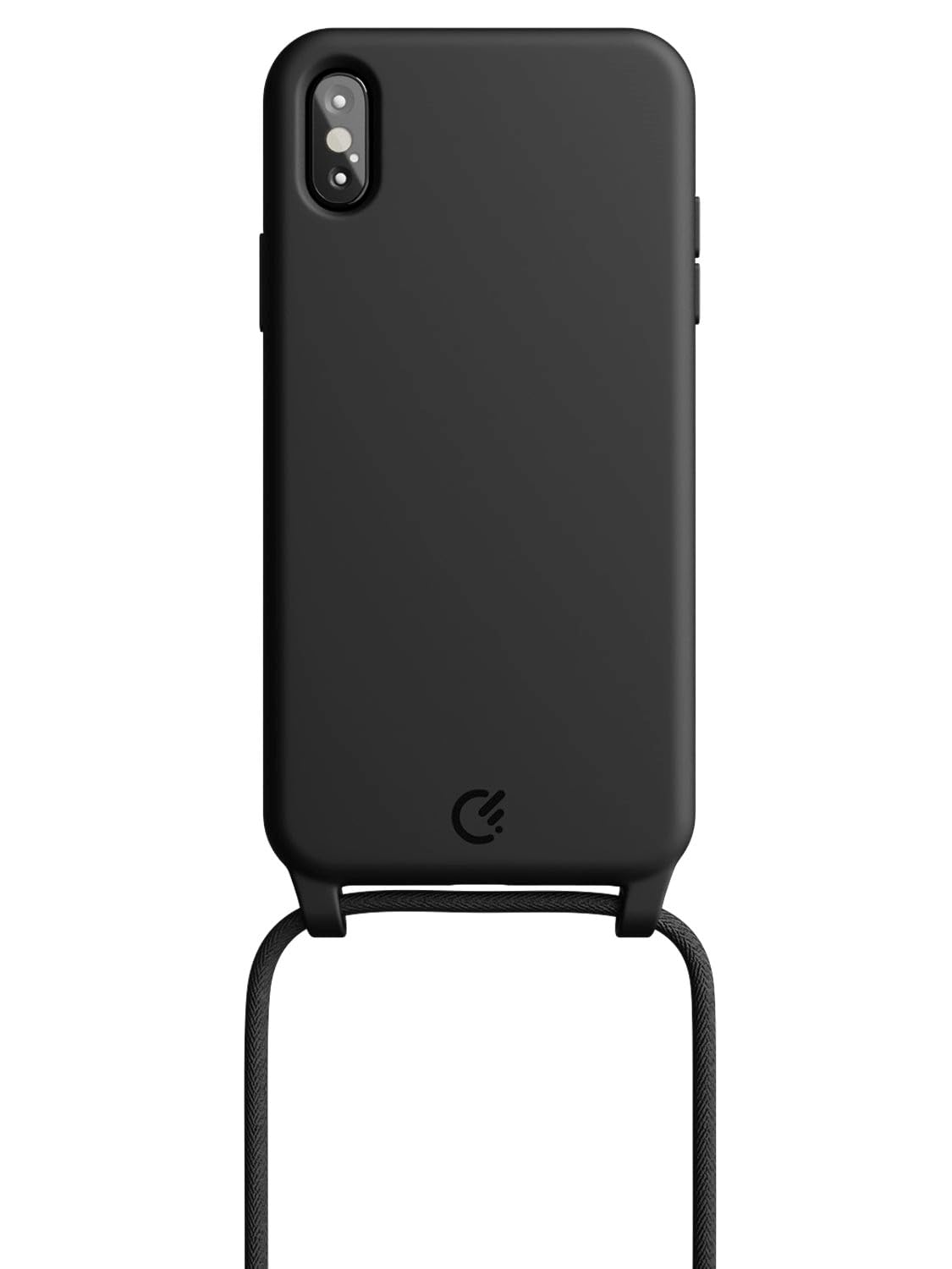 CareFone Back Cover Silicone Sling Case with Crossbody Rope Compatible for iPhone X or XS, Premium Case, Crossbody & Rope Cases for iPhone X or XS Cover (Black) (B0CJFX8R3M) Amazon Price History, Amazon Price Tracker
