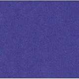  Lotto di 10 rotoli di carta velina, 50 x 500 cm, 20 g/m², colore blu oltremare