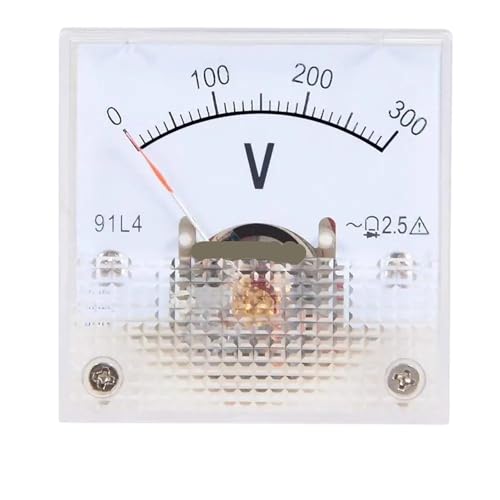 Voltmètre AC 91L4 à pointeur analogique 0-300V pour générateur électrique