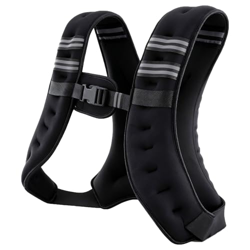 Image of Weighted Vest for Men Women, 12LB /16LB Weight Vest with Reflective Strips, Strength Training Running for Running, Training Workout, Jogging, Walking