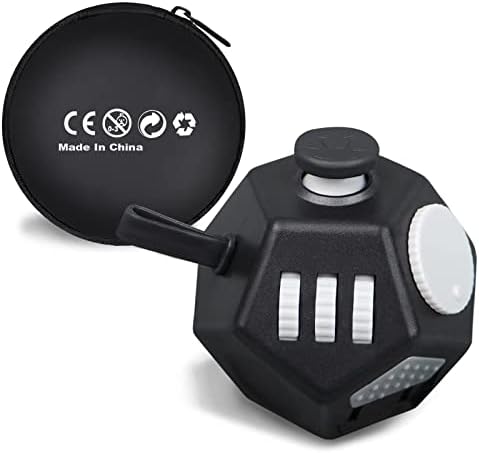 QOOLBUY Mini Fidget Toys Cube,Authentic Fidget Cube,Relief Stress and Anxiety Depression Anti for Adults and Children with Autism OCD ADHD ADD