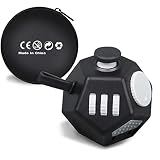 QOOLBUY Mini Fidget Toys Cube,Authentic Fidget Cube,Relief Stress and Anxiety Depression Anti for Ad