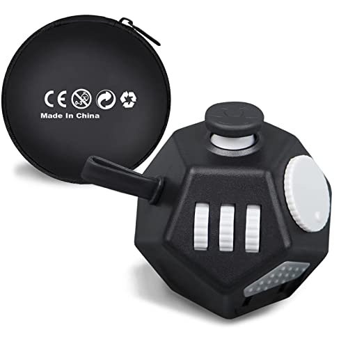 Qoolbuy Mini Fidget Toys Cube,Authentic Fidget Cube,Relief Stress And Anxiety Depression Anti For Adults And Children With Autism Ocd Adhd Add #TOP3
