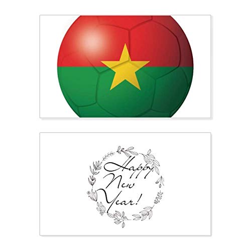 Tarjeta de Burkina Faso para Año Nuevo: celebre con orgullo