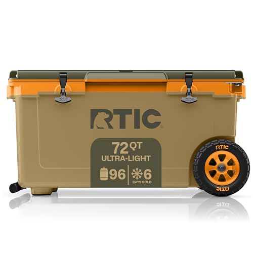 RTIC 72 QT Ultra-Light Wheeled Cooler