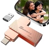 Stockage et Partage Facilités: Avec ses 256 go, cette cle usb c vous offre l’espace nécessaire pour conserver vos photos, vidéos et autres souvenirs précieux. Le design pratique du porte-clés vous permet de l'avoir toujours avec vous. Avec notre photo stick, vous pouvez même prendre des photos et vidéos et les enregistrer directement sur une cle usb grande capacité ou les partager directement sur les réseaux sociaux.