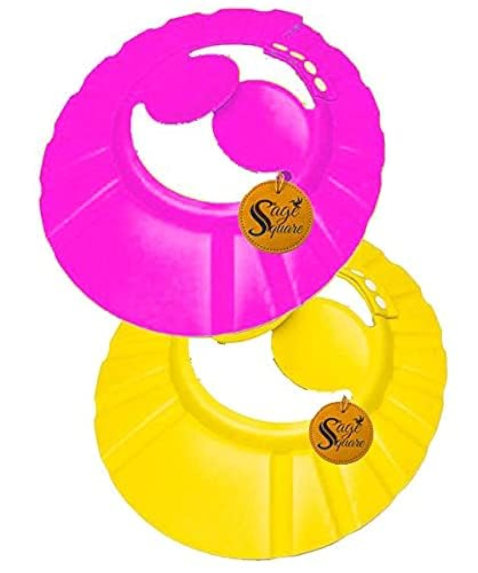 Adjustable Baby Shower Cap with Ear Protector, Pack of 2