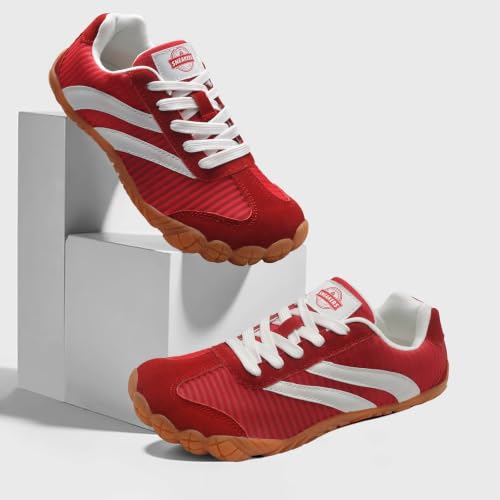 Image of Barefoot Shoes Women Casual Sneakers,Wide Toe Box Shoe Women Zero Drop Shoe | Barefoot Shoes Men,Minimalist Trail Running Shoe,Non-Slip Lightweight Breathable Comfortable Fashion Walking Hiking Shoes
