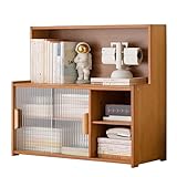 GLQDZ Desk Bookcases with...