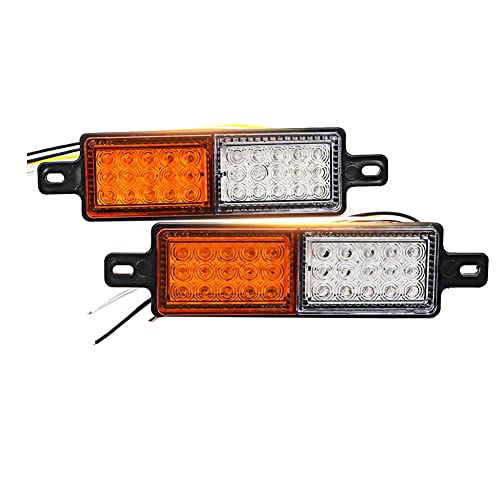 Luz de barra de bullbar coche camión lámpara de estacionamiento 12V 30 LED par