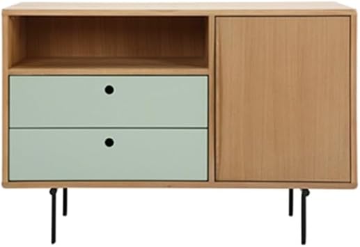 Sideboard Cupboard Restaurant Solid Wood Sideboard Living Room Side Cabinet Small Bar Cabinet Nordic Living Room Entrance Storage Cabinet Kitchen StorageA