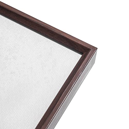 ArtbyHannah Large Framed Wall Art, Neutral Beige Canvas Wall Art with Abstract Prints, Modern Contemporary Wall Art Decor for Living Room, Bedroom, 2 Pack16x24 Inch - Thumbnail 4