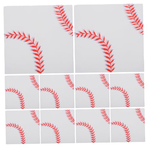 Abaodam 40 Peças De Guardanapo De Beisebol Decorações De Festas Esportivas Peça Central De Mesa De F