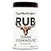 CAPE HERB - Texan Steakhouse Rub | Pikantes und leicht s&uuml;&szlig;es Gew&uuml;rzsalz als Rub-Mischung f&uuml;r maximalen Grillgenuss. Gew&uuml;rzsalz ideal f&uuml;r Steaks, Burger & Meeresfr&uuml;chte | vegan | Inhalt: 100g