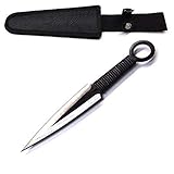 Avias Knife Supply 12 Inch Tactical Metal Two Tone Thrower Throwing Blade Kunai The Expendables (1...