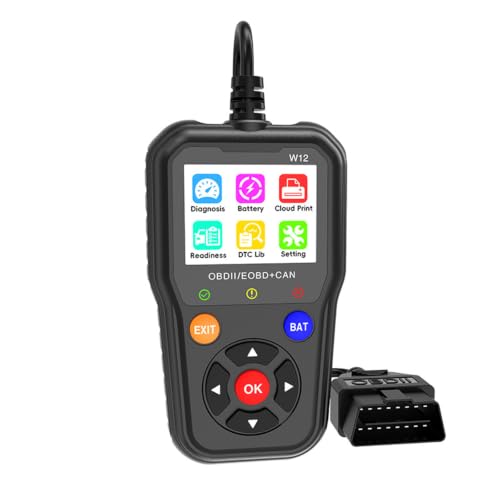 OBD2 Scanner for Dodge Dart/Durango/Journey/Nitro/Viper/Hornet, Check Engine Code Reader with Live Data, I/M Readiness, Freeze Frame, Car OBD2 Diagnostic Scan Tool,A Black