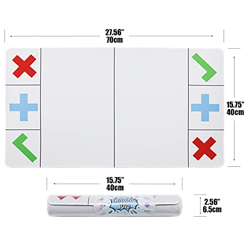 Fidget Trading Pad, 70 X 40 Cm Diy Pop Fidget Toy Transaction Pad, Large Size Fidget Trading Game Desk Mat For Kids Adult Satisfying & Relaxing Be Fidget Trading Master #TOP1
