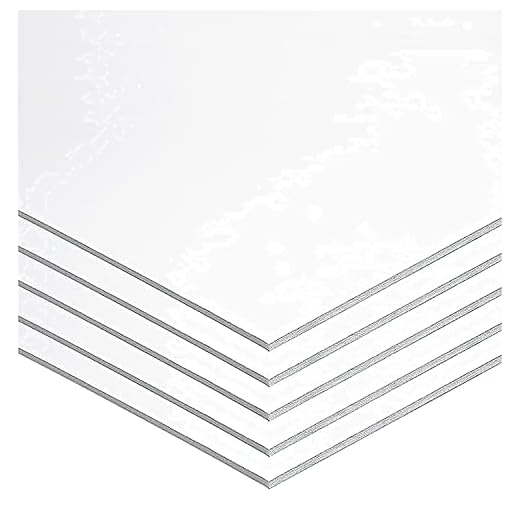 UCreate Foam Board, White, 22" x 28", 5 Sheets